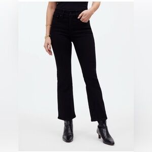 Madewell Jeans Sz 31 Midrise Kickout Crop